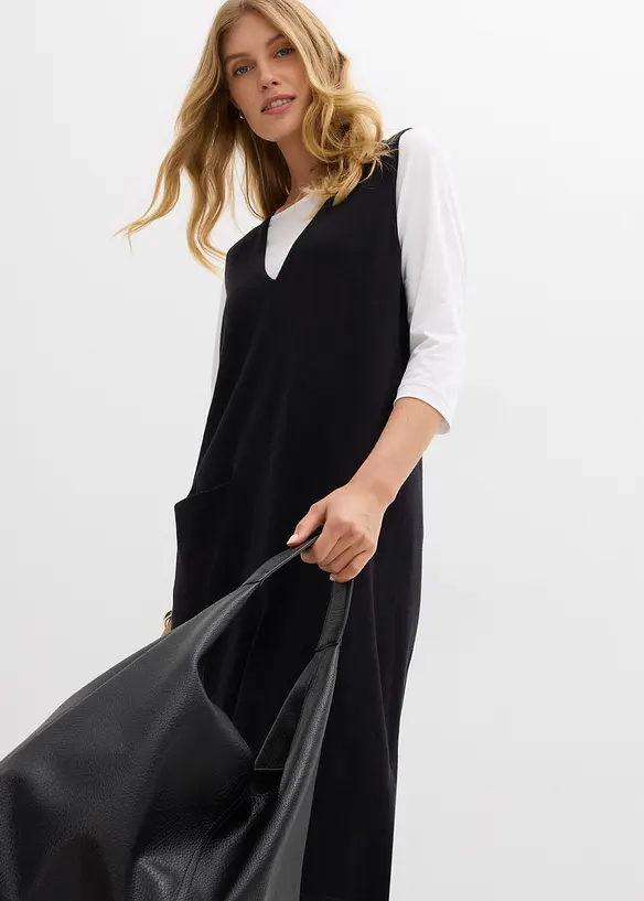 Strickkleid aus reiner Baumwolle, bonprix