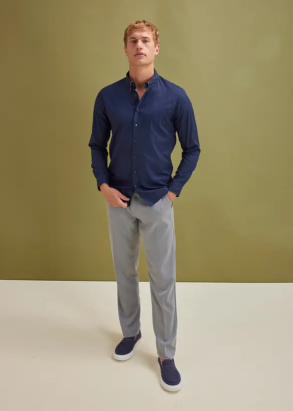 Pantalon élégant à pinces, Regular, bonprix