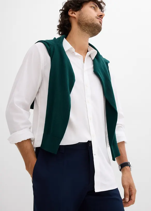 Pantalon élégant à pinces, regular, bonprix