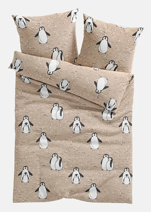 Bettwäsche mit Pinguinen, bonprix