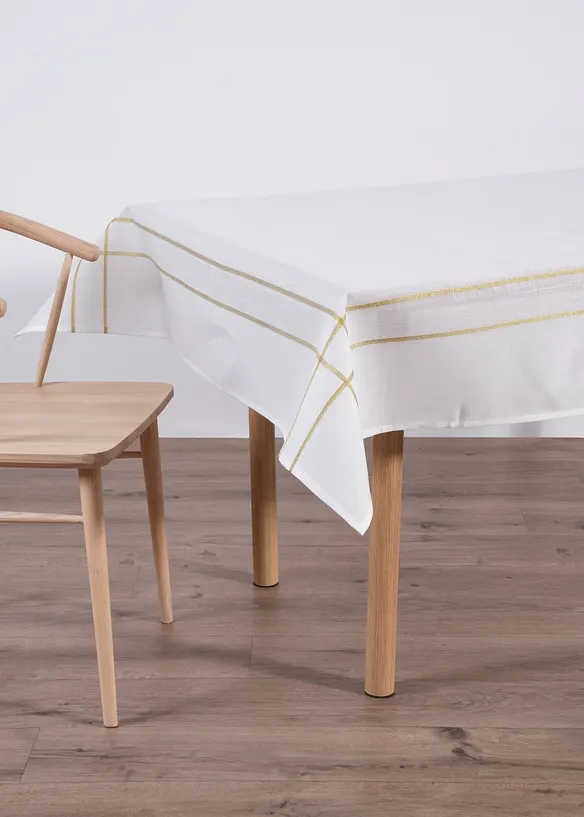 Jacquard Tischdecke mit Glanzgarn, bonprix