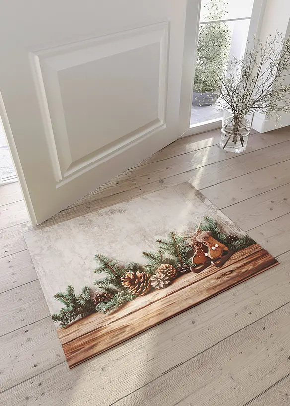 Fußmatte mit weihnachtlichem Design, bonprix