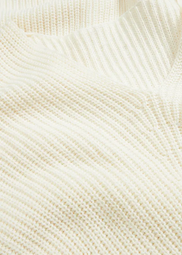 Oversize-Pullover aus Woll-Mix, bonprix