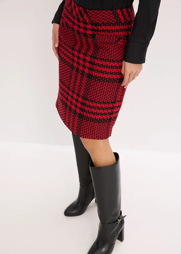 Rock aus softem Bouclégarn, bonprix