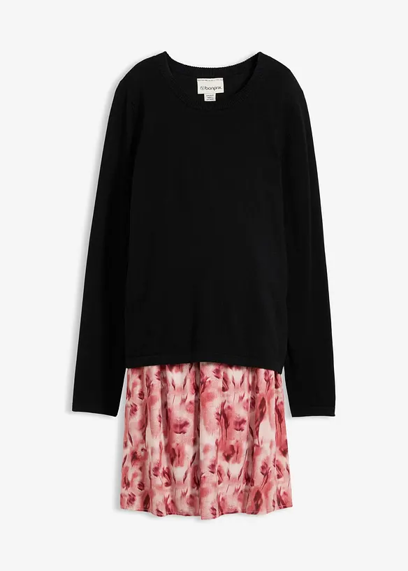 Umstands -und Stillkleid aus Baumwolle und Viskose, bonprix