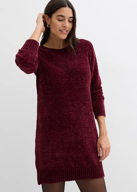 Oversize-Kleid in Strick, bonprix