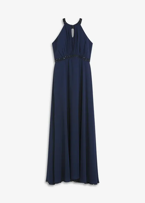 Maxikleid mit Perlenapplikation, bonprix