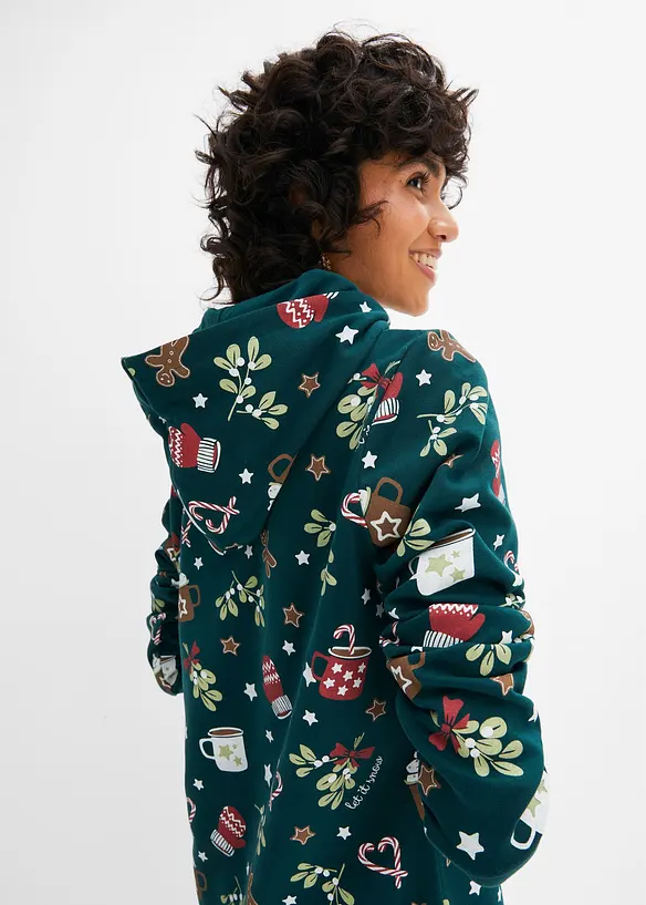 Sweatkleid aus Baumwoll-Mix, bonprix