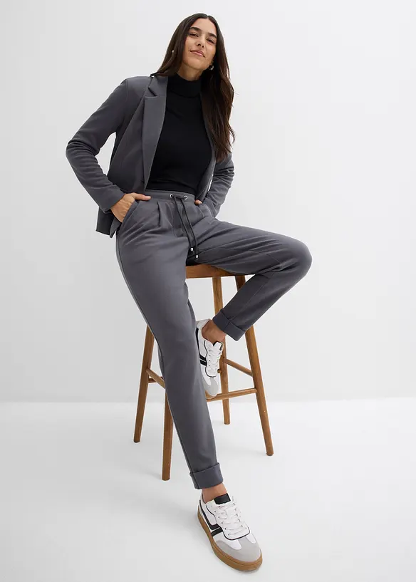 Pantalon jogger en viscose fluide, bonprix