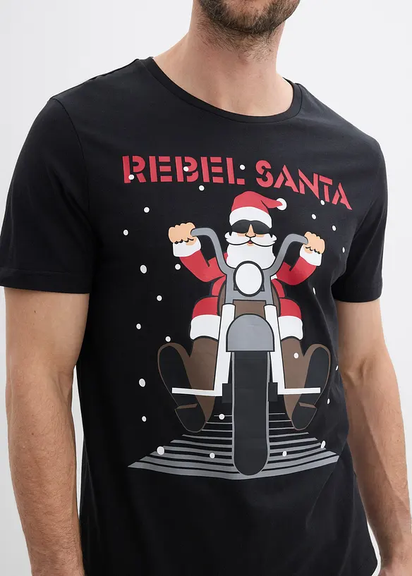 T-shirt de Noël en coton, bonprix