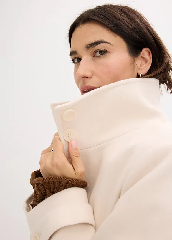 Veste aspect laine, bonprix