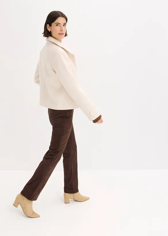 Veste aspect laine, bonprix