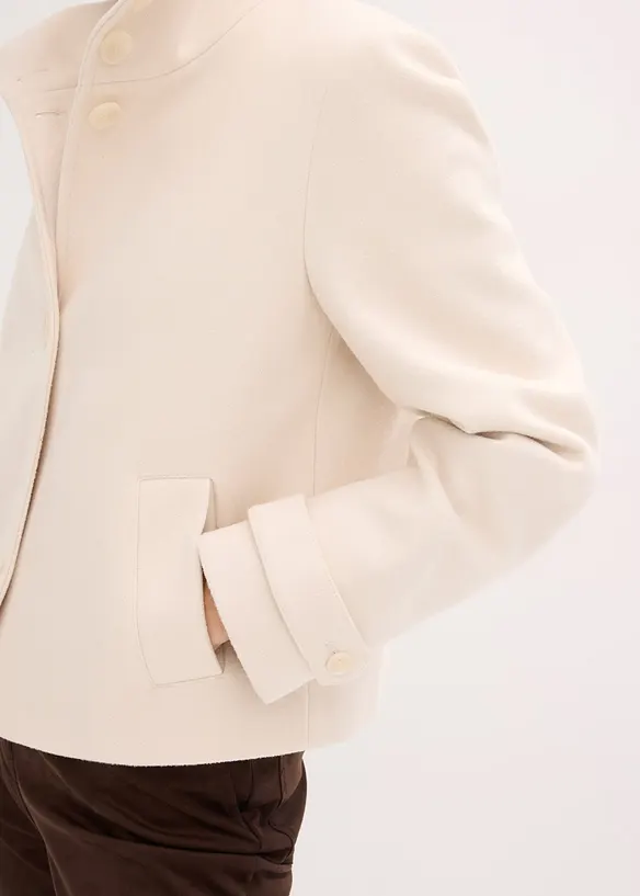 Veste aspect laine, bonprix