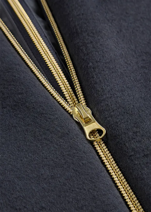 Wollmantel mit Daunen-Innenjacke (2tlg. Set), bonprix