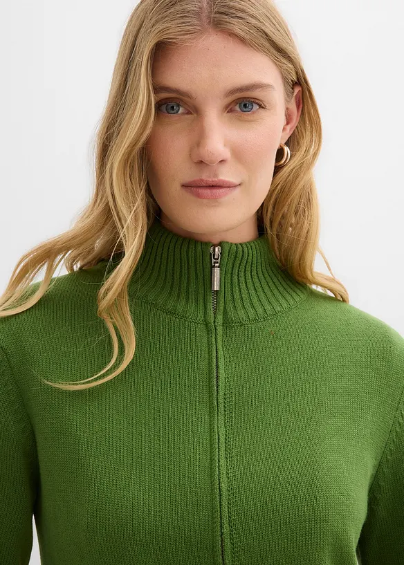 Strickjacke aus reiner Bio-Baumwolle, bonprix