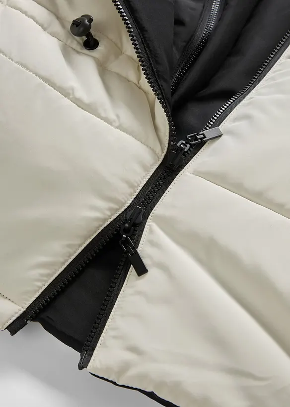 4-in-1 gefütterte Umstandsweste zum Wenden mit Trageeinsatz, bonprix