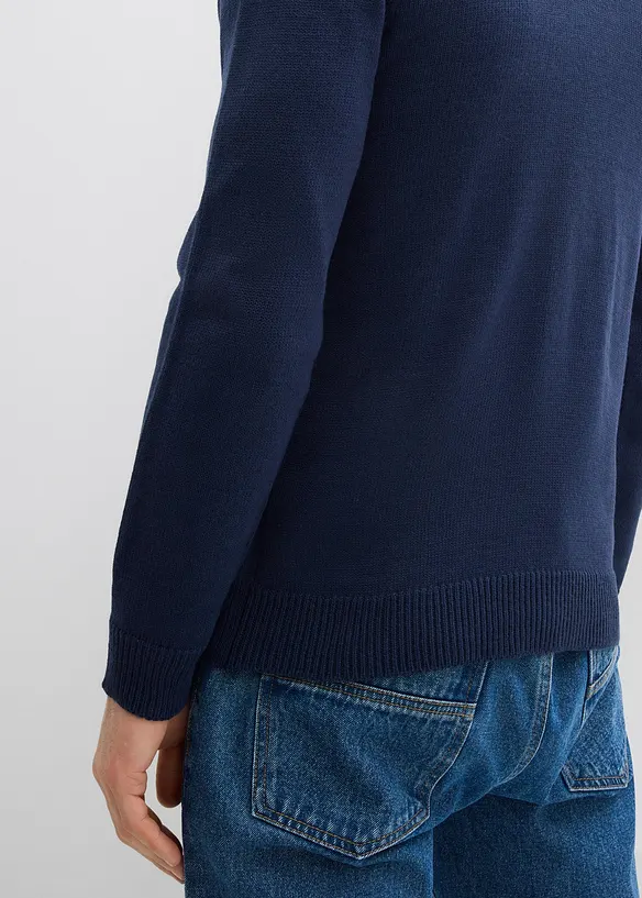 Feinstrickpullover mit Weihnachtsmotiv, bonprix