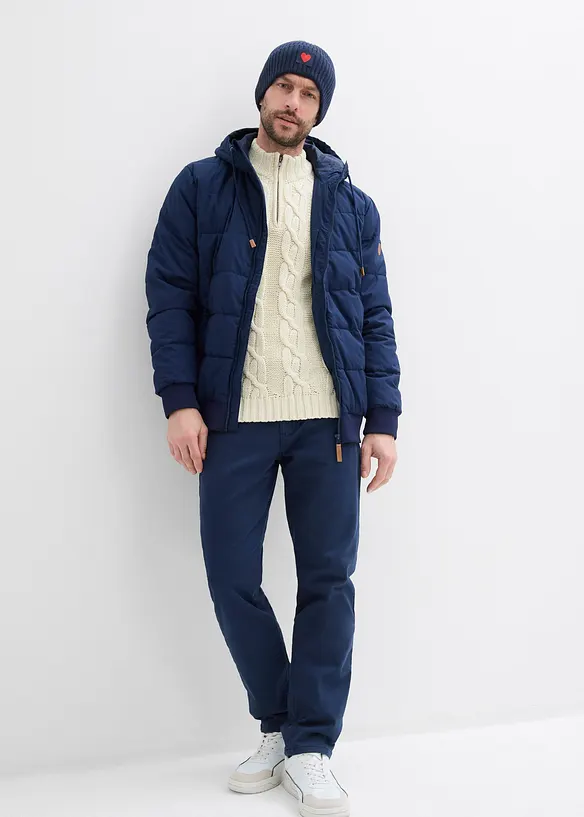 wattierte Steppjacke in Blousonform, bonprix