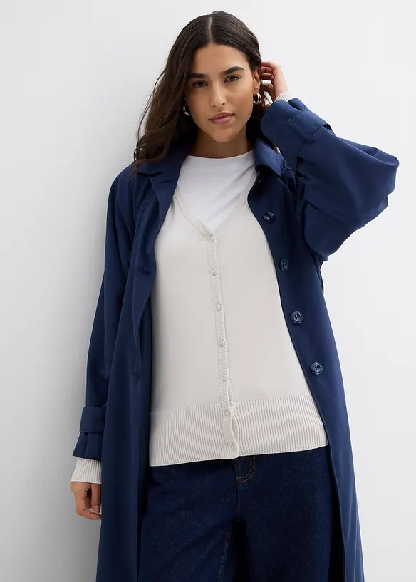 Feinstrickjacke mit Knopfleiste, bonprix