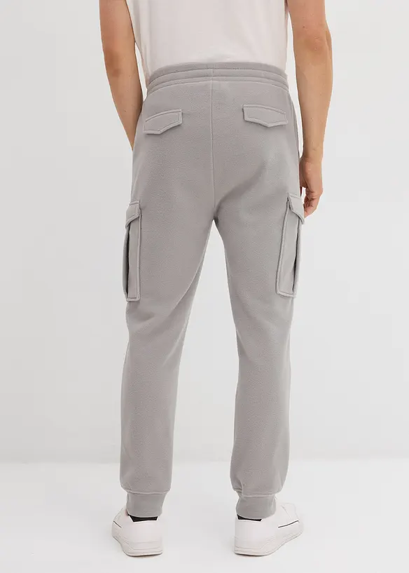 Cargohose in Fleece-Qualität, Regular Fit, bonprix