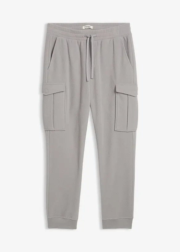 Cargohose in Fleece-Qualität, Regular Fit, bonprix