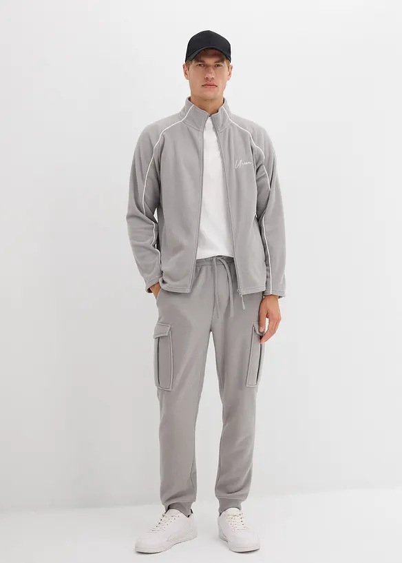 Cargohose in Fleece-Qualität, Regular Fit, bonprix