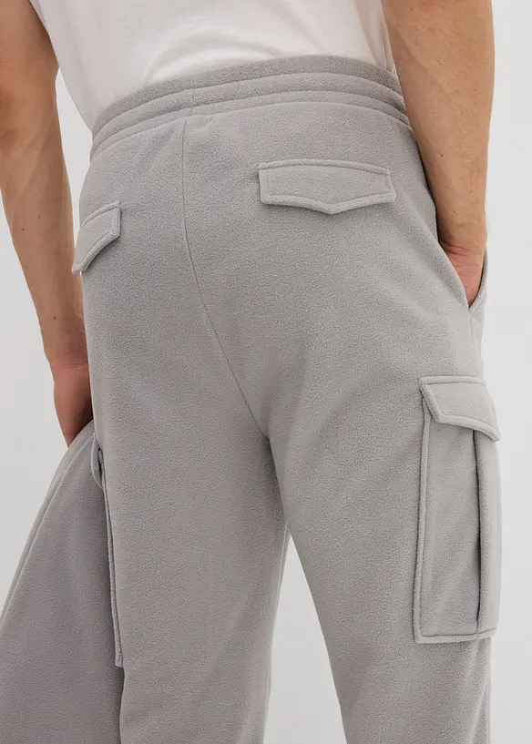 Cargohose in Fleece-Qualität, Regular Fit, bonprix