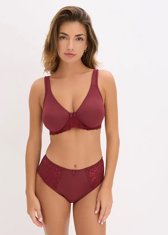 Maxislip mit zarter Spitze (2er Pack), bonprix