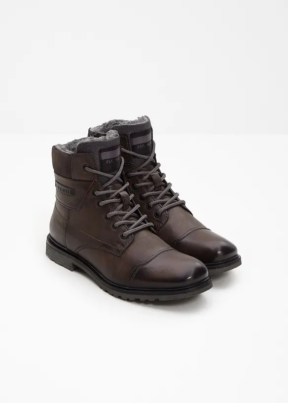 Bugatti Schnürboots aus Leder, Bugatti