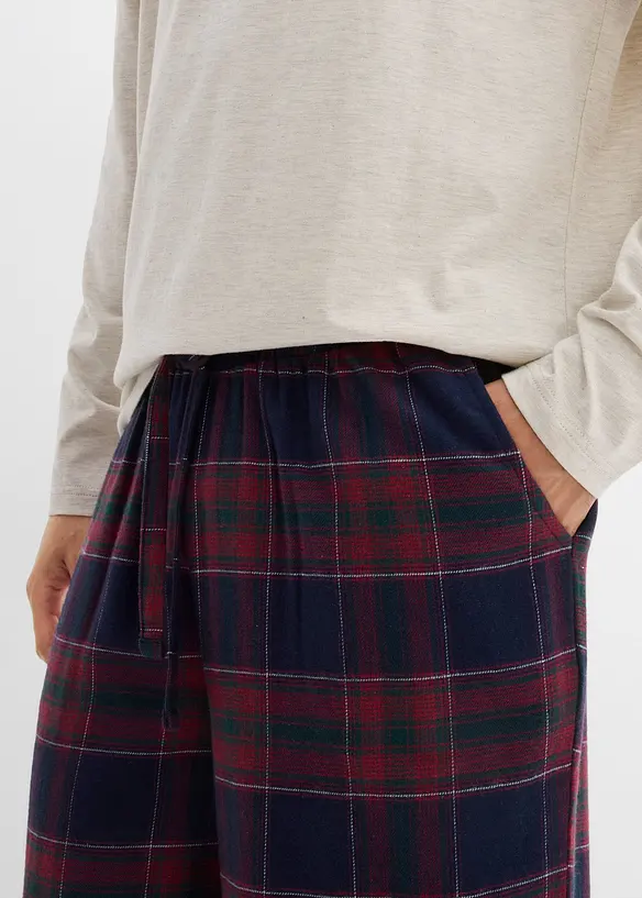Pyjama en flanelle 100% coton douce, pochette cadeau, bonprix