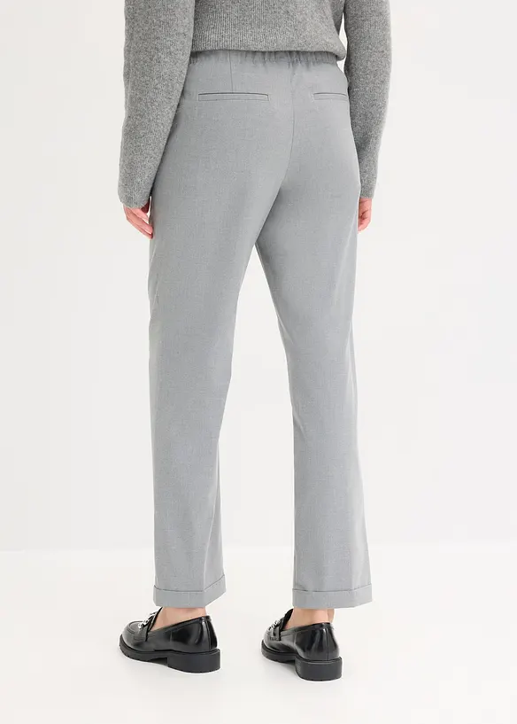 Schlupfhose mit Umschlag, bonprix