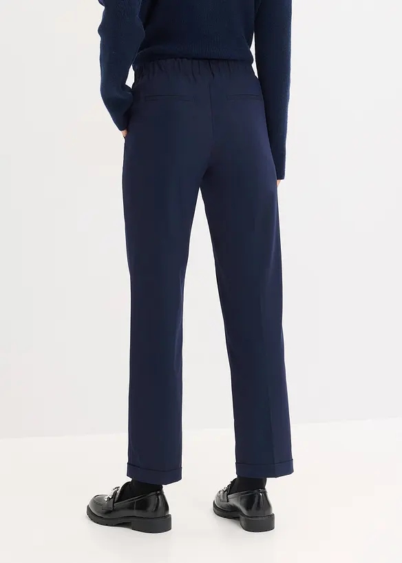 Schlupfhose mit Umschlag, bonprix