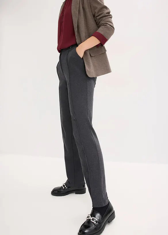 Baumwoll-Jersey-Hose mit Biesen, bonprix
