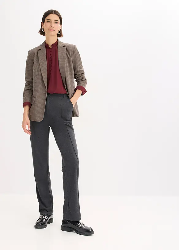 Baumwoll-Jersey-Hose mit Biesen, bonprix
