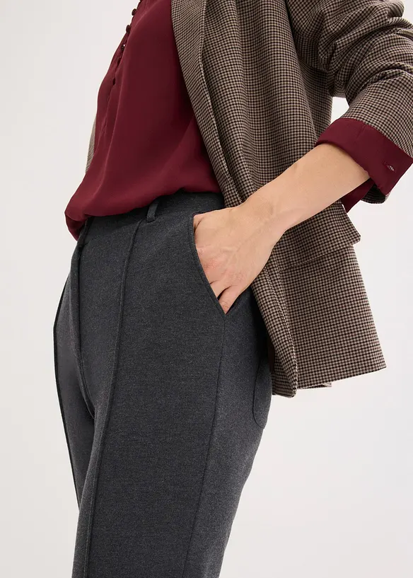 Baumwoll-Jersey-Hose mit Biesen, bonprix
