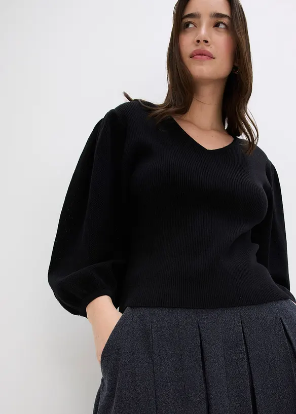 Pullover aus Baumwolle, bonprix