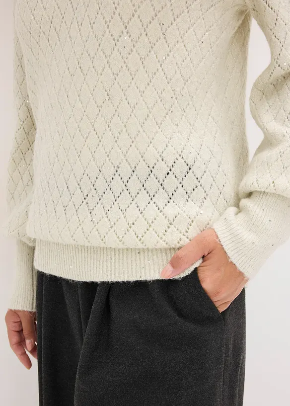 Ajour-Pullover, bonprix