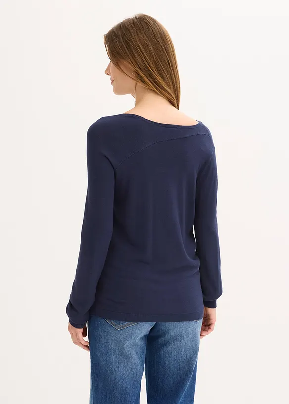 Pullover aus fließendem Viskose-Mix, bonprix