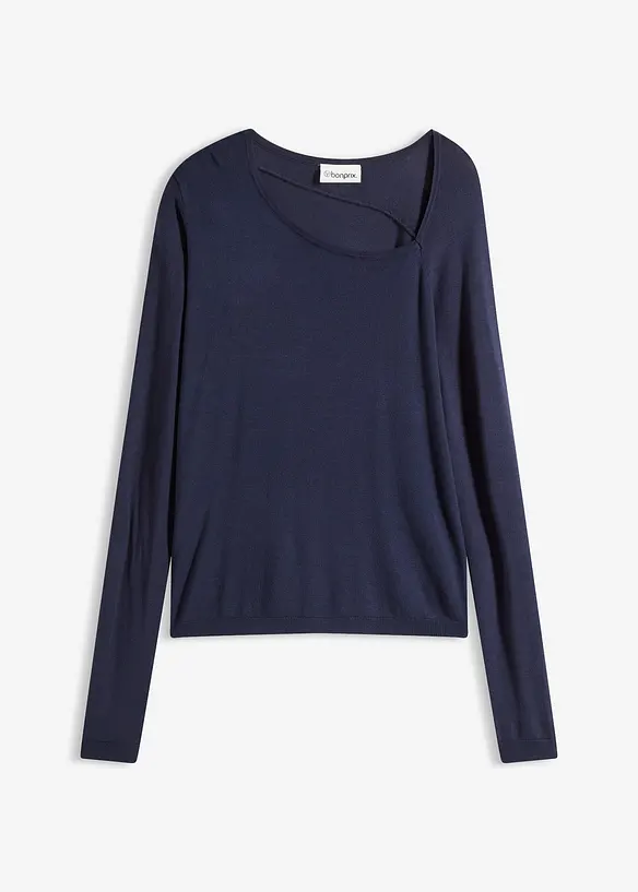 Pullover aus fließendem Viskose-Mix, bonprix