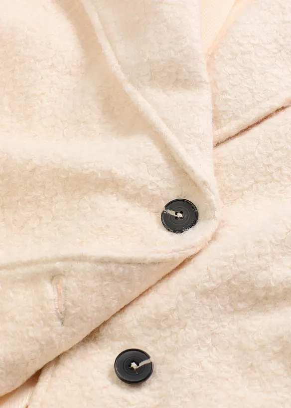 Kurzer Bouclé-Mantel, oversized, bonprix