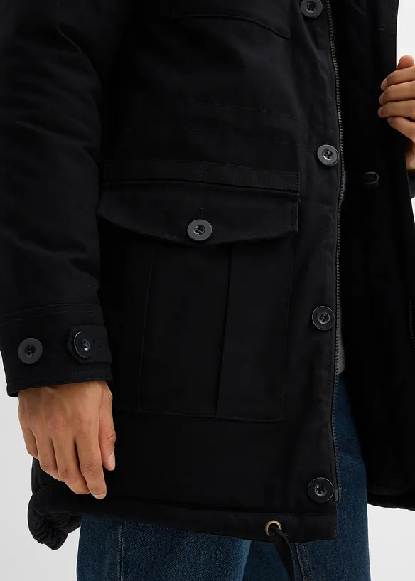 Winter Field-Parka mit Kuschel-Fleece-Futter, bonprix