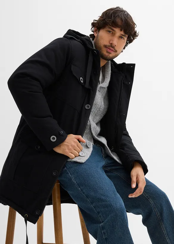 Winter Field-Parka mit Kuschel-Fleece-Futter, bonprix