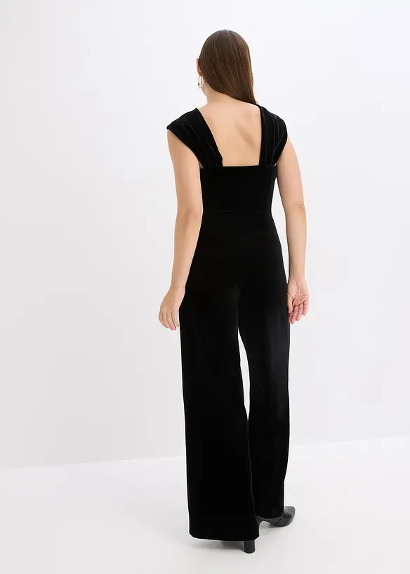 Combinaison en jersey velours fluide, bonprix