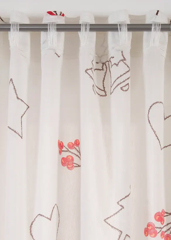 Rideau à motif hivernal, bonprix