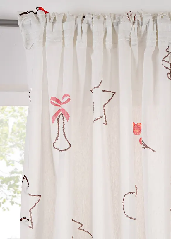 Rideau à motif hivernal, bonprix