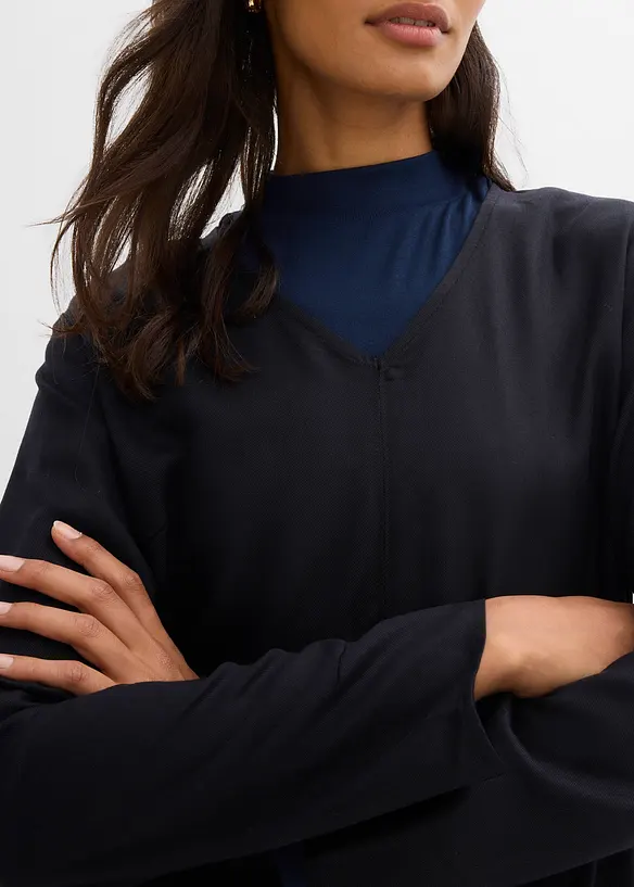 Twill-Kleid aus fließendem Lyocell, bonprix