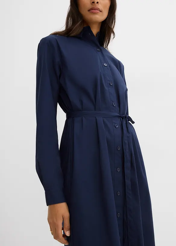 Midikleid aus reiner Bio-Baumwolle, bonprix