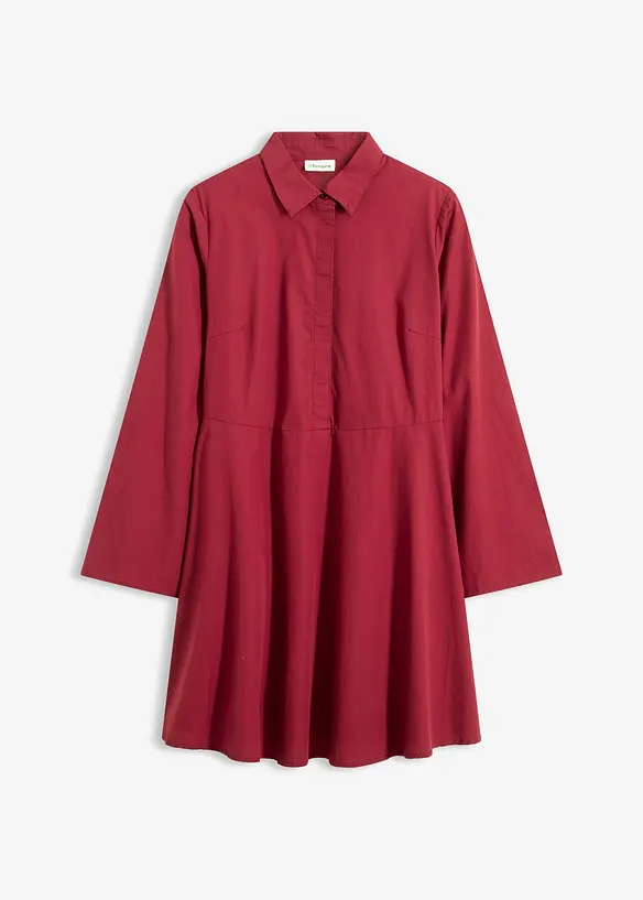 Robe-chemise 100% coton, bonprix
