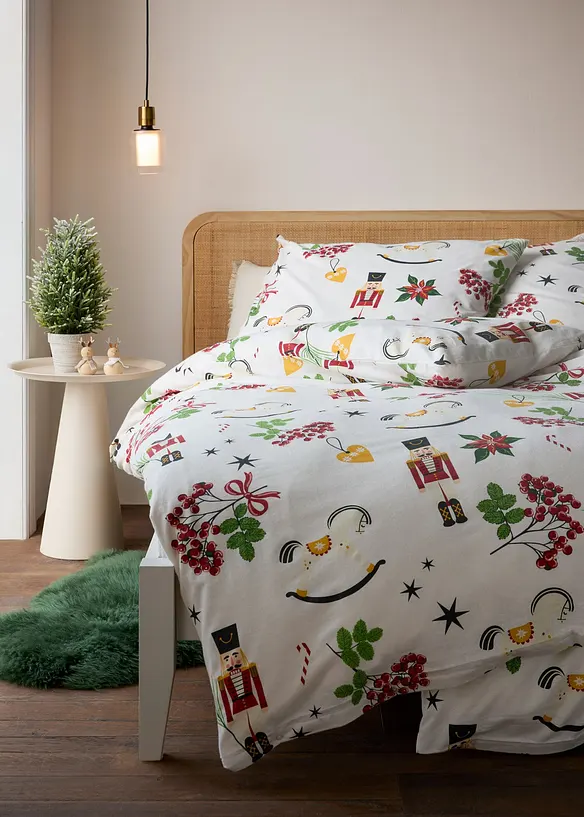 Bettwäsche mit Nußknackern, bonprix