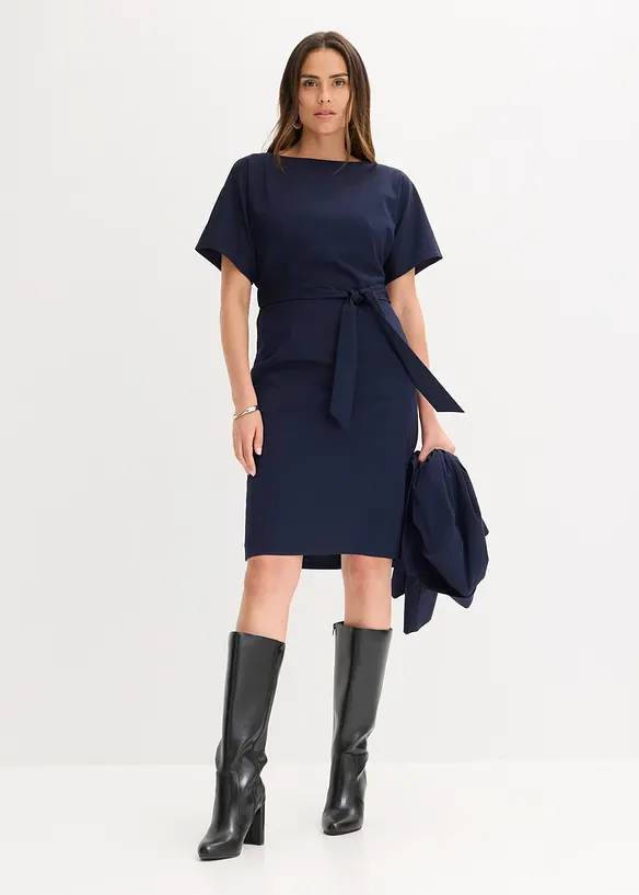 Etuikleid mit Flügelärmeln, bonprix